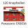 120 Panasonic CR 2016 Lithium 3V Knopfzellen 