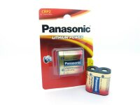 5 Panasonic CRP2 CR-P2 Lithium Foto-Batterien