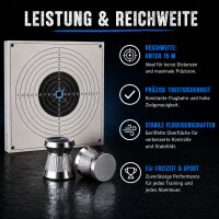 4 x 500 Flachkopf Tiger Diabolos 4,5mm FRITZ-CELL für Luftgewehr Luftpistole