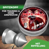 1000 Spitzkopf Diabolos 4,5mm FRITZ-CELL  für Luftgewehr Luftpistole