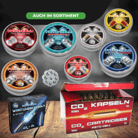 1000 Spitzkopf Diabolos 4,5mm FRITZ-CELL  für Luftgewehr Luftpistole