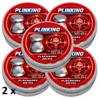 10 Dose Nemt Plinking Diabolos 4,5mm, 500 pcs je Dose
