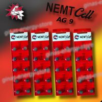 40 AG9 NEMT Cell Knopfzellen Knopfbatterien...