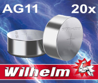 20 x Wilhelm AG11