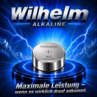 30 x Wilhelm AG12 Blister