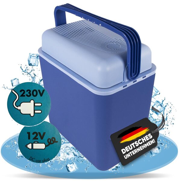 Elektrische Kühlbox 21L Coolbox Thermobox Picknick Camping 21 Liter 12V 230V