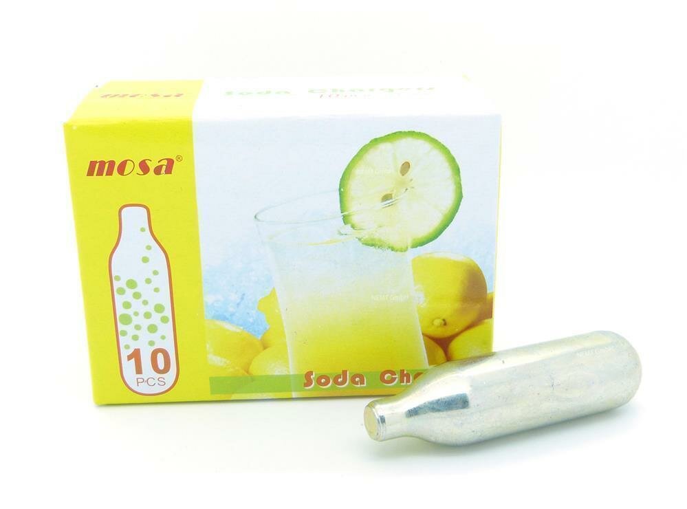 Mosa 100 X 8g CO2 Sodakapseln Kohlensäurepatronen Für Sodabereiter, Soda Siphons & Wassersprudler - Wandbild - Wohnzimmer