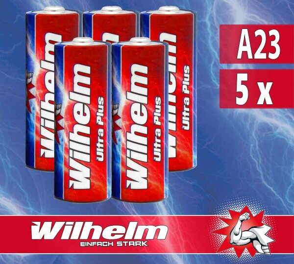 5 x A23 NEMT Cell Alkaline Batterien MN21-V23GA-23A 12 Volt