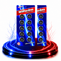15 x Knopfzelle CR2016 Wilhelm Batterie Lithium 3V CR...
