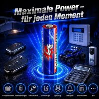 5 x A27 Wilhelm Alkaline Batterien MN27 L828 27A 8LR732 12 Volt