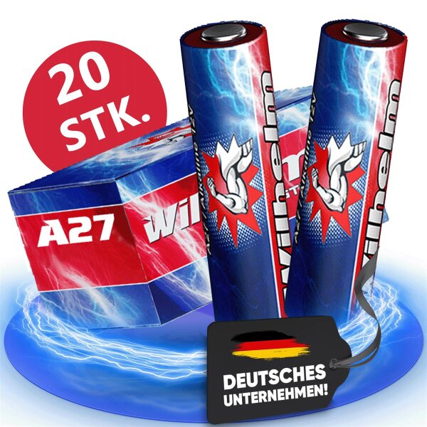 20 x A27 NEMT Cell Alkaline Batterien MN27 L828 27A 8LR732 12 Volt