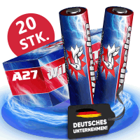 20 x A27 NEMT Cell Alkaline Batterien MN27 L828 27A 8LR732 12 Volt