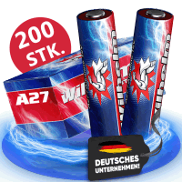 200 x A27 NEMT Cell Alkaline Batterien MN27 L828 27A...