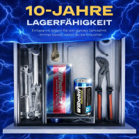 12 x Mono D Universal Wilhelm Alkaline Batterien LR20 1,5V