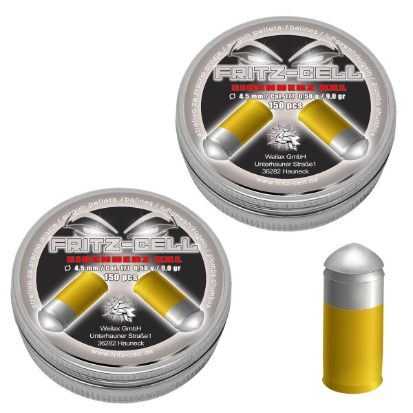 2 x Fritz-Cell Eisenherz XXL 4,5 mm
