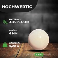 6 x Airsoft Softair Kugeln FRITZ-CELL PREMIUM BBs 6 mm 0,20g Flasche 5000 Stück in praktischem Behälter