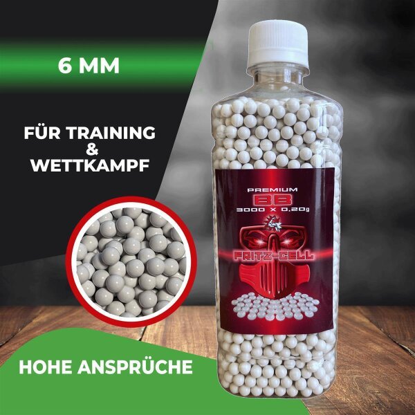 Kugeln 6 Mm 0,12 G - Kugeln 6mm BB - Airsoft24 Produktbild-Vorschau 2