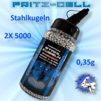 2 x 5000 Fritz-Cell Stahl zinkbeschichtete BBS 4,5 mm...