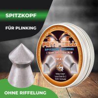 4 x 200 Spitzkopf Special Diabolos 5,5mm FRITZ-CELL für Luftgewehr Luftpistole