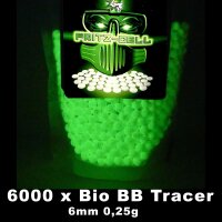 3 x Tracer Bio BBs 6mm 0,25g 2000 Stück Beutel Premium