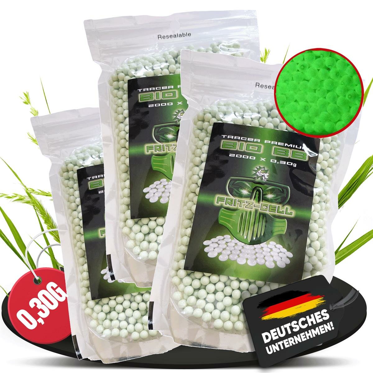 WEILAX 2000 BBS Bio 6mm 0,48g - Biologisch Abbaubare Airsoft Munition