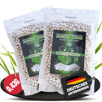 2 x Sniper Bio BBs 6mm 0,43g 1000 Stück Beutel Premium