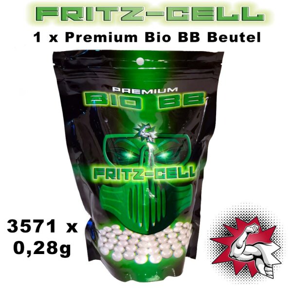 1 x Bio BBs 6mm 0,28g 3571 Stück Beutel Premium