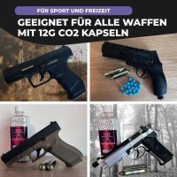 2 x Ventil Wartungskapseln (5er) Fritz-Cell 12g CO2 Kartuschen CO 2 Softair, Painball, Luftpistolen oder Luftgewehre