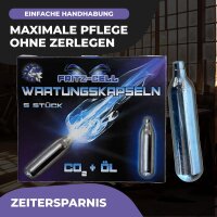 10 x Ventil Wartungskapseln (5er) Fritz-Cell 12g CO2...