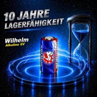 5 x 4LR44 Foto Batterie 6V PX28A 4SR44 V4030PX Wilhelm