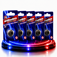 5 x WILHELM 1/3N 3V Photo Lithium CR1/3N DL1/3N Blister