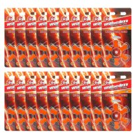 120 x Wilhelm Typ 13 orange Hörgerätbatterien