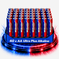 40 AA Mignon WILHELM Ultra Plus Alkaline Batterien im...
