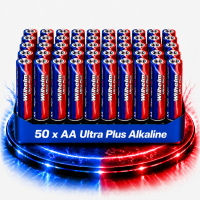 50 AA Mignon WILHELM Ultra Plus Alkaline Batterien im...