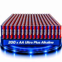 200 AA Mignon WILHELM Ultra Plus Alkaline Batterien im...