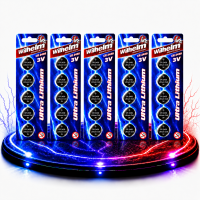 25 x Wilhelm CR2430 Blister Lithium Knopfzellen