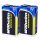 2 x Wilhelm Universal 9V Block Batterien auch für 10 Jahres Rauchmelder geeignet Longlife Blockbatterie für maximale Lebensdauer 6LR61 9 Volt