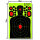 25 Fritz-Cell Splitterziele Splittersticker Typ 24368 selbstklebend Zielscheibe für alle Gewehre, Pistolen, Luftgewehre, Airsoft, BB, Diabolo kompatibel mit Splatterburst Zielen