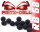 300 x Rubberballs Cal.68 black Gummigeschosse Fritz-Cell kompatibel mit T4E HDS68