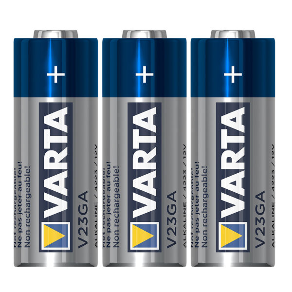 3 VARTA A23 12V Alkaline-Batterie MN21-V23GA-23A P23GA LR23A