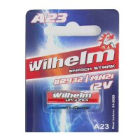 1 x A23 12V Wilhelm Alkaline Batterien MN21 V23GA 23A...