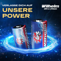 10 x Wilhelm CR2 Batterien