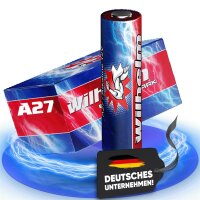 1 x Wilhelm A27 Blister 12V Wilhelm Alkaline Batterien...