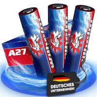 3 x Wilhelm A27 Blister 12V Wilhelm Alkaline Batterien...