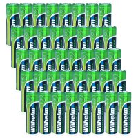 40 x AA Mignon AKKU Wilhelm Universal Batterien...
