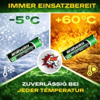 2 x AAA Mikro AKKU Wilhelm Universal Batterien wiederaufladbar 1,2 V HR03