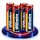 4 x Lithium Ionen Akku Wilhelm 3,7 V 800 mAh Typ 14500 Li Ion AA