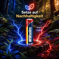 10 x Lithium Ionen Akku Wilhelm 3,7 V 800 mAh Typ 14500 Li Ion AA