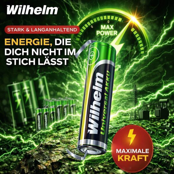 5 x Wilhelm AKKU-LÖTFAHNE U-Form AAA Universal