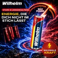 1 x Lithium Ionen Akku Wilhelm 3,7 V LÖTFAHNE Z Form 800 mAh Typ 14500 Li Ion AA
